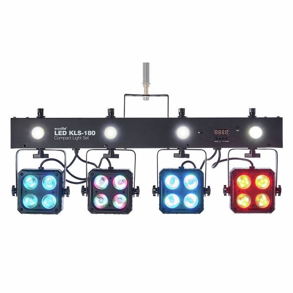 Eurolite LED KLS-180 Compact Light Set mit Stativ – Ansicht 1