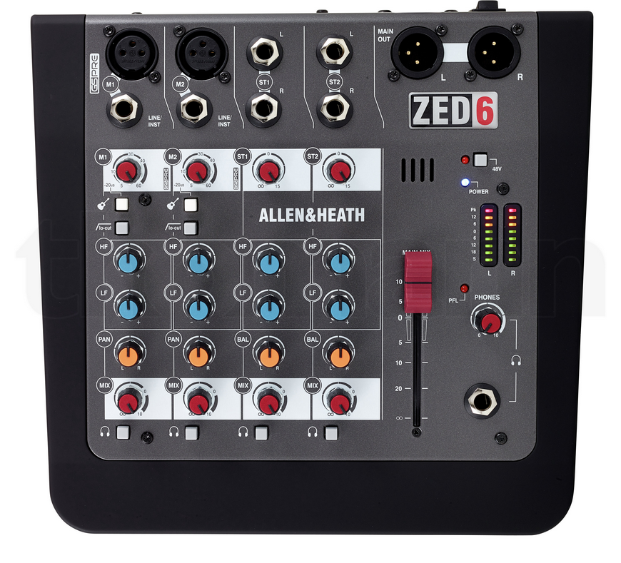 ALLEN & HEATH ZED 6 MIXER
