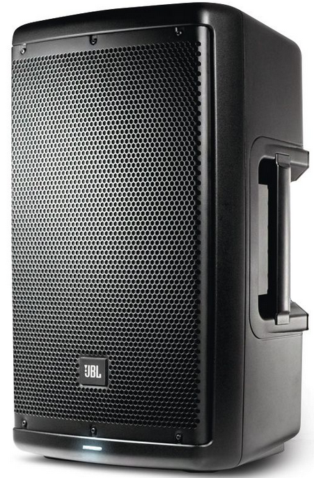 Aktiver Lautsprecher JBL EON 610 mit Stativ