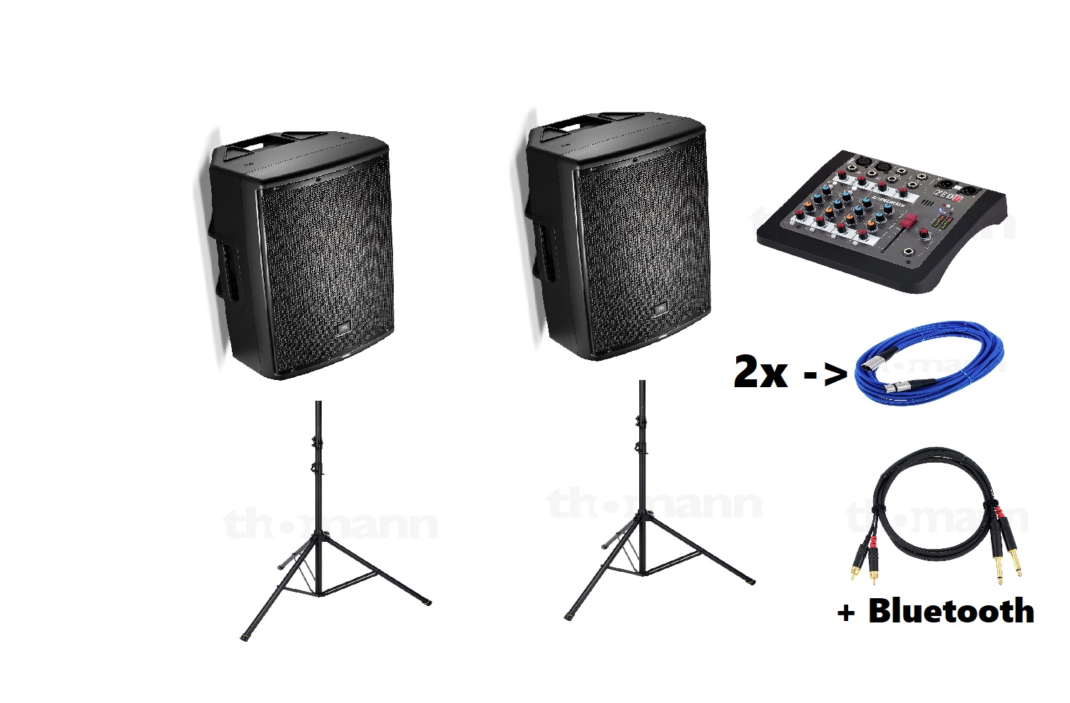 JBL EON 610 Lautsprecher Bundle